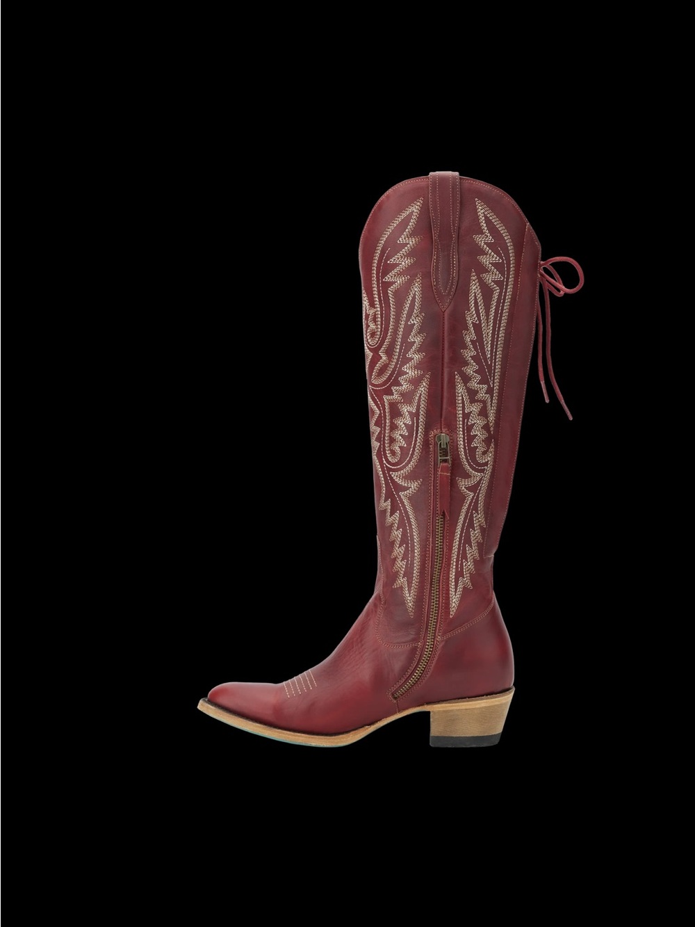 Lane Monica smoldering ruby size 8 cowboy boots! - Picture 15 of 17